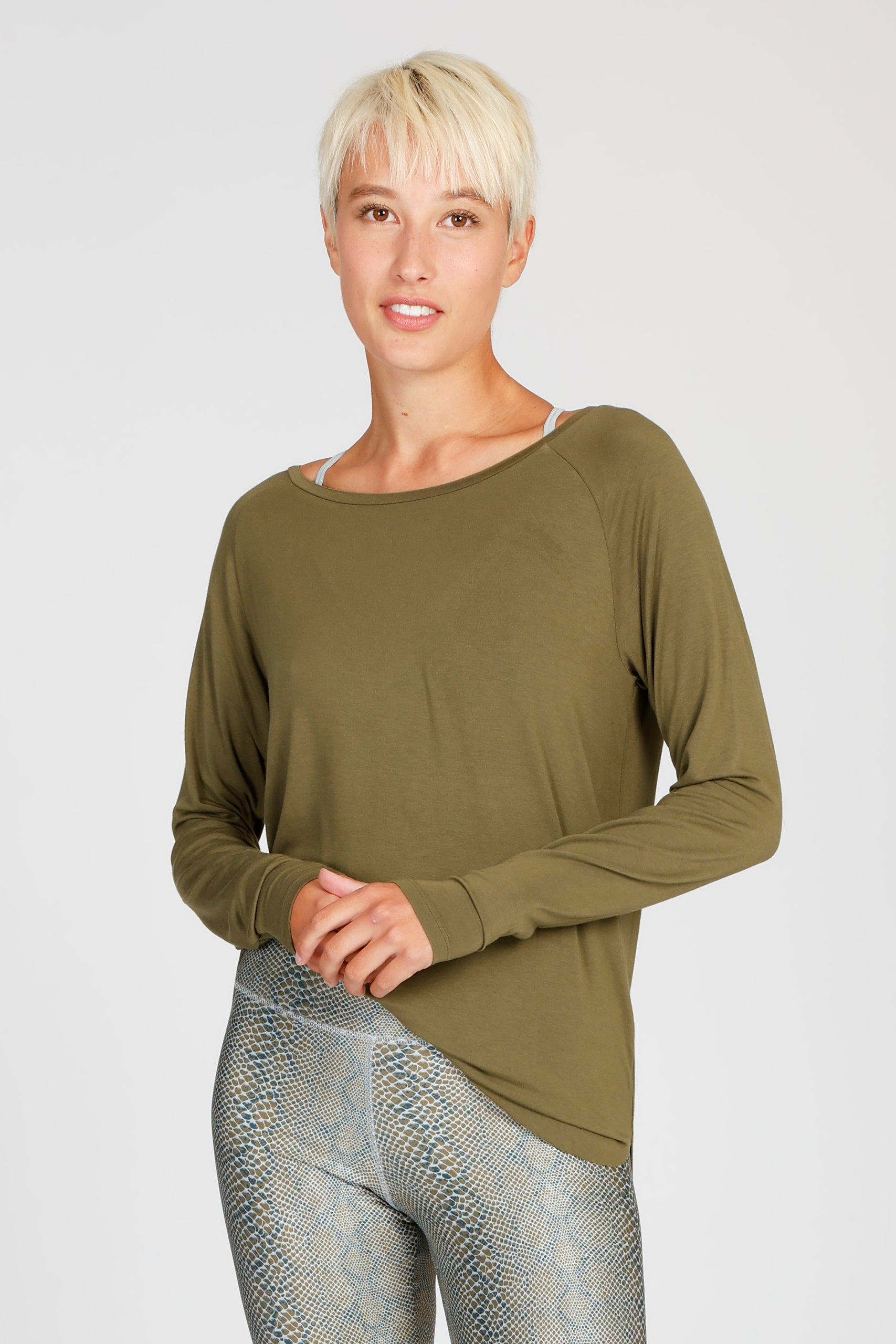 Cosy Longsleeve Olive