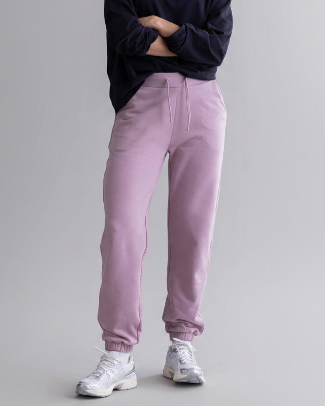 Cuff Sweat Pants - Mauve
