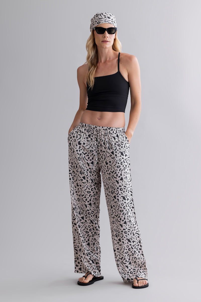 Summer Pants Mono Leo Oatmeal