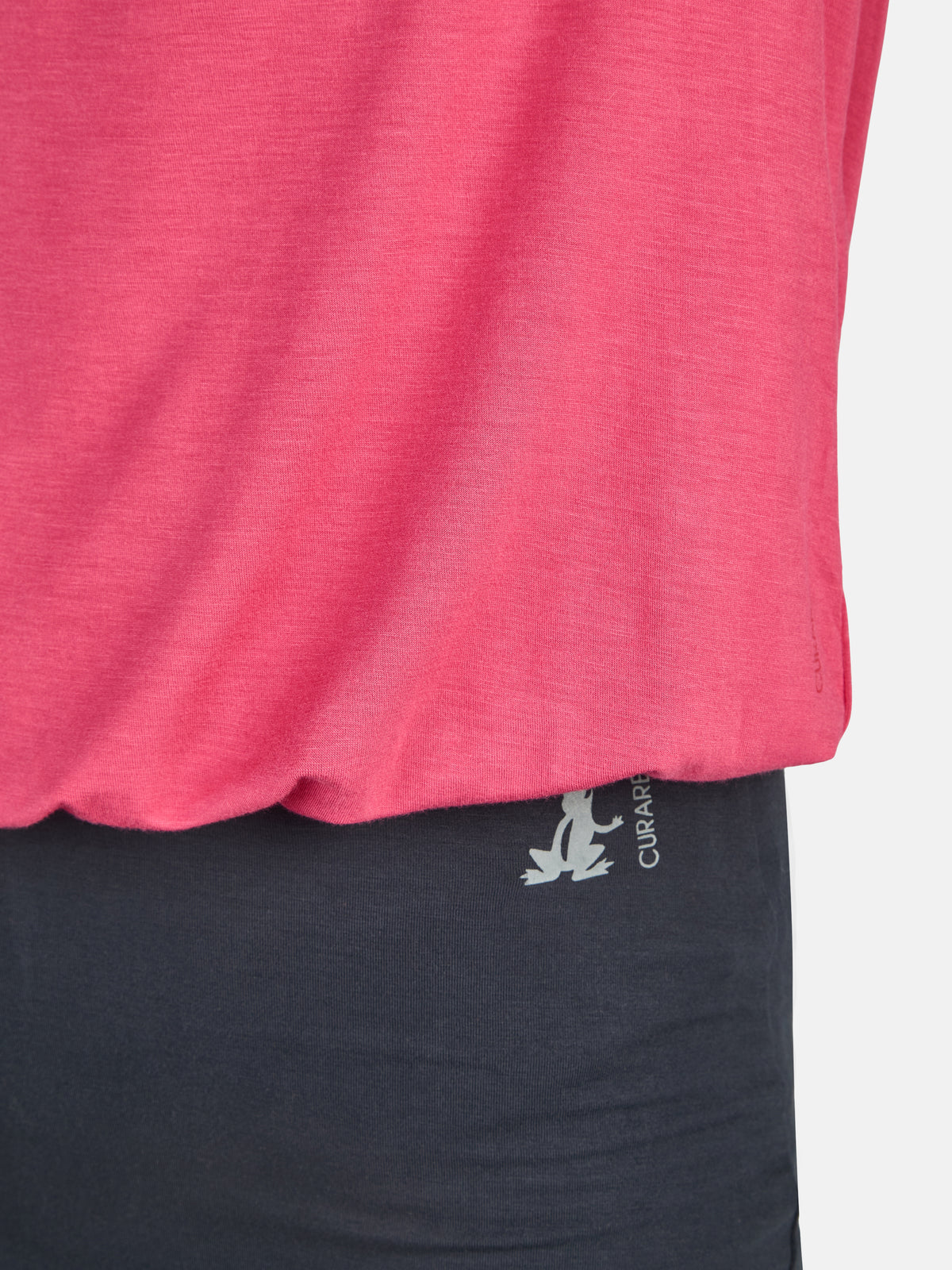 Top Round Neck - Raspberry