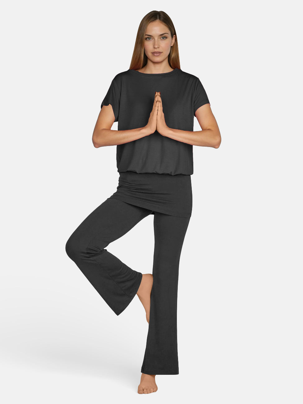 Top Round Neck - Black