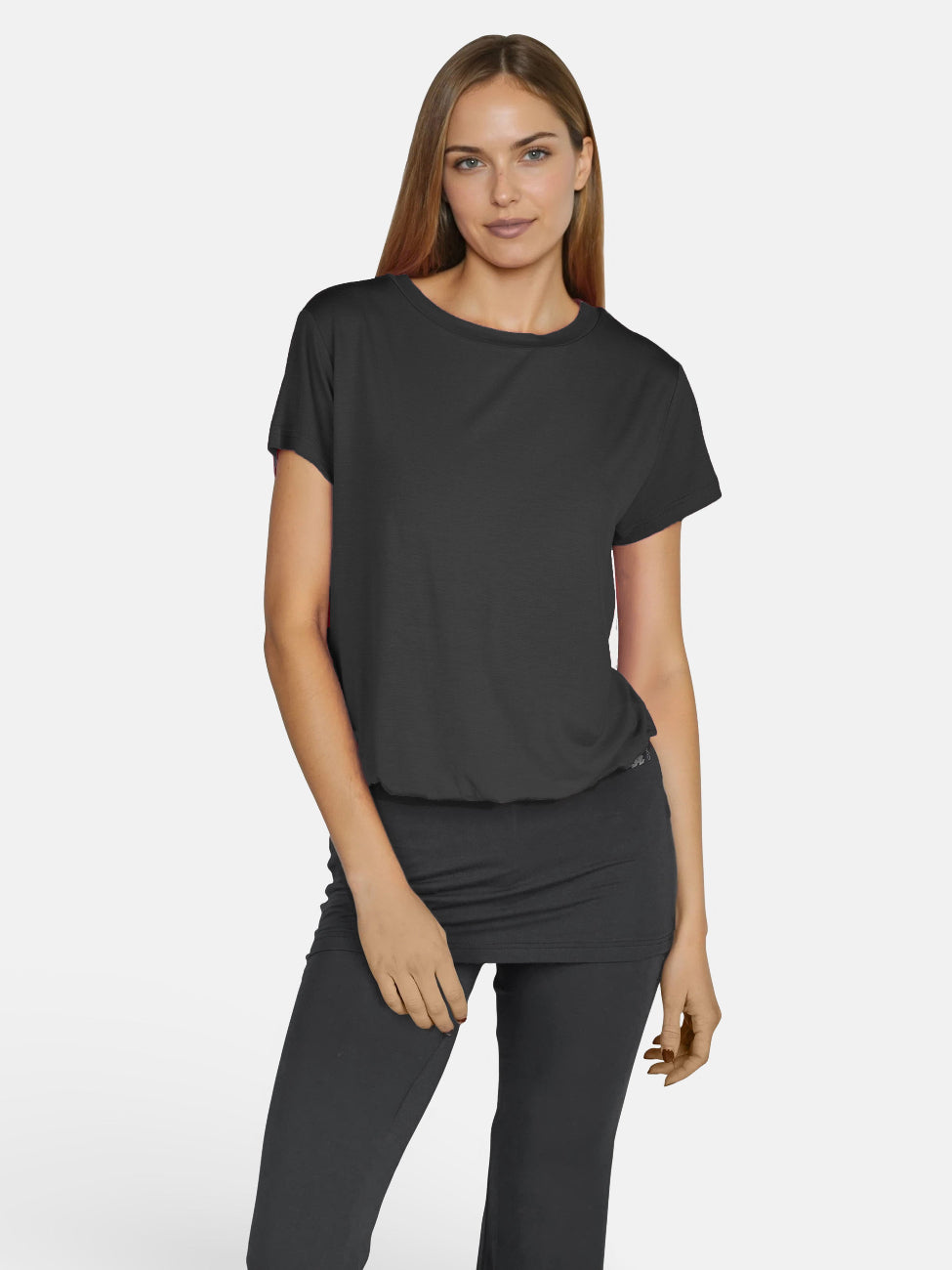 Top Round Neck - Black