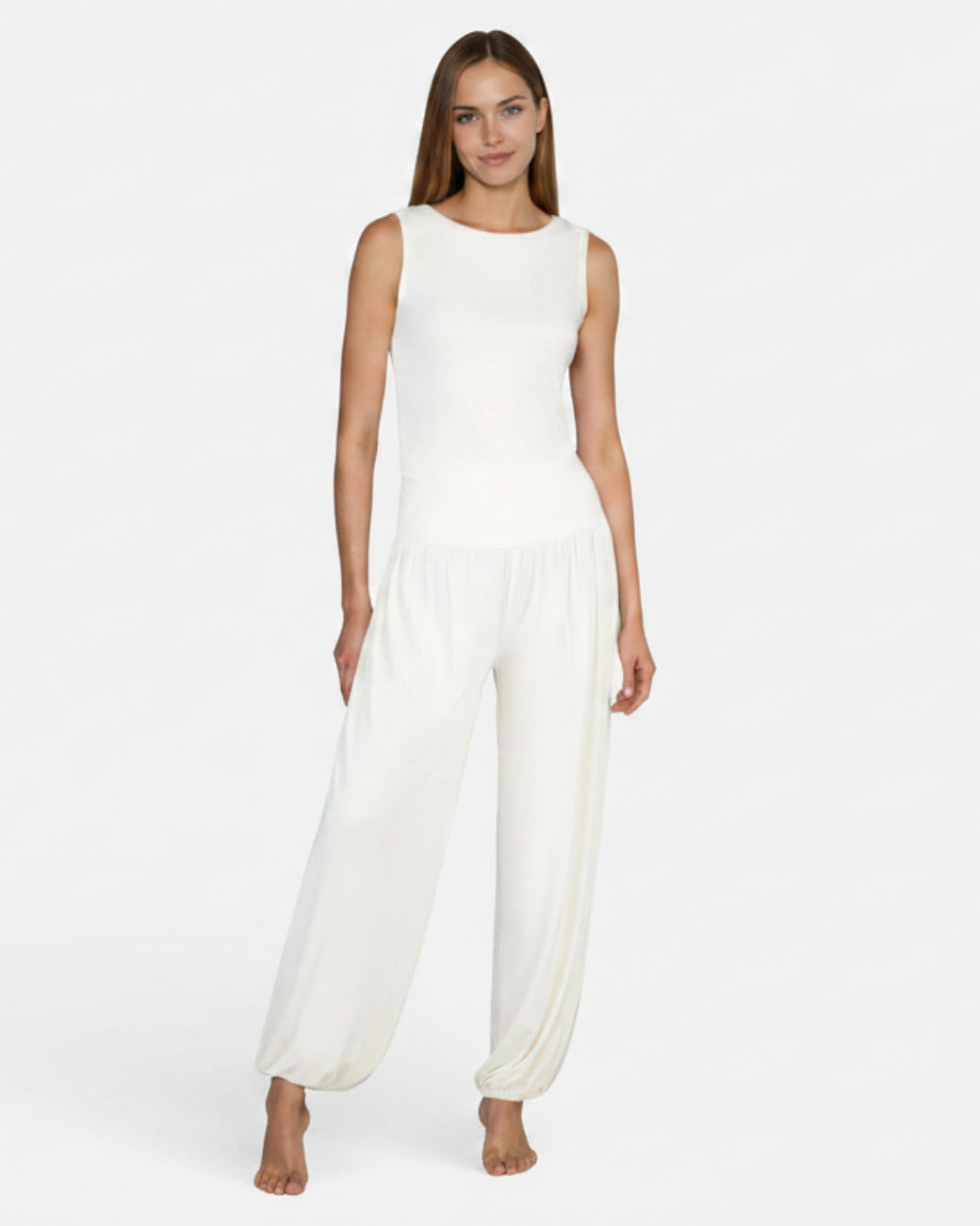 Wide Pants - Soft White