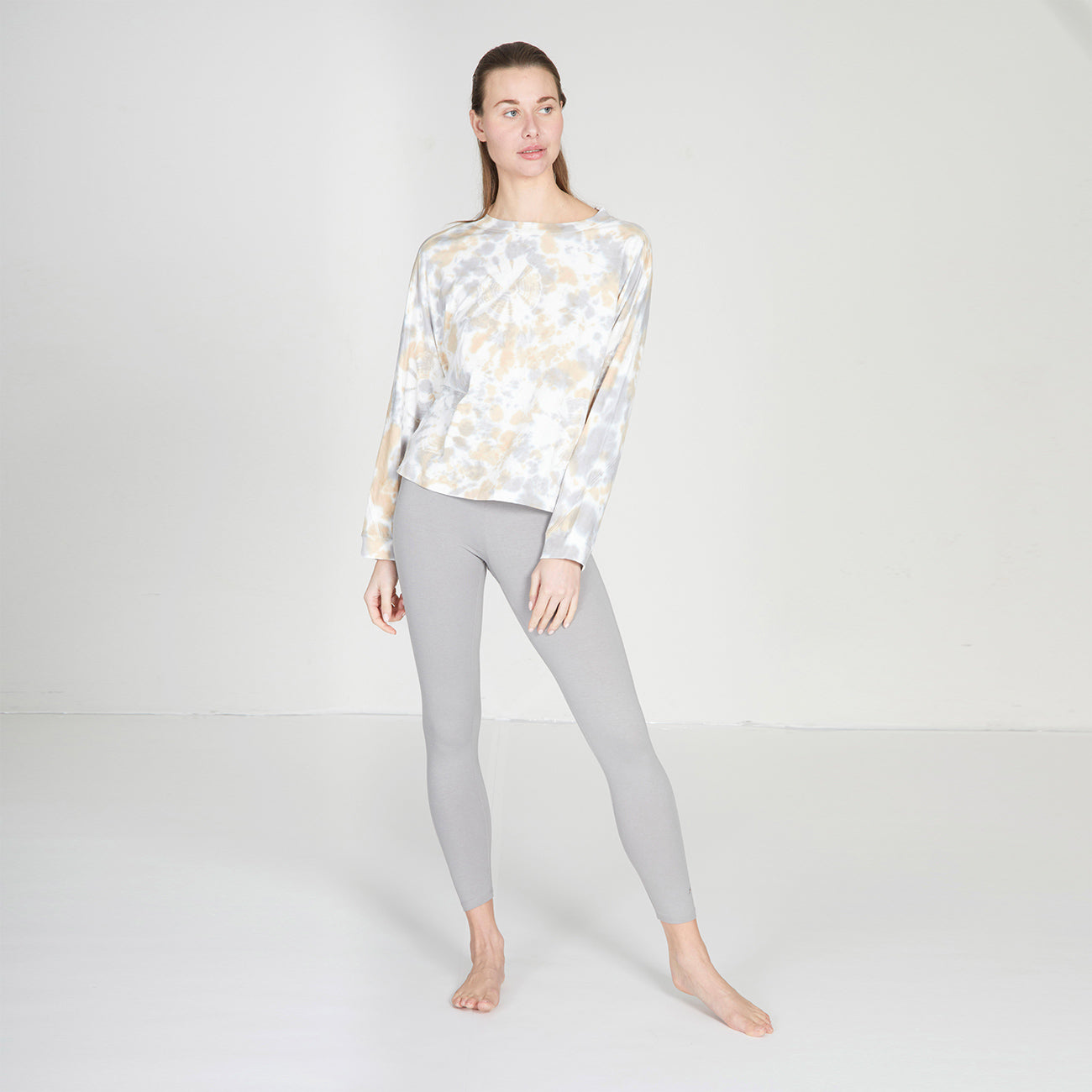 Sweater Harleen - Stone Sand Batik