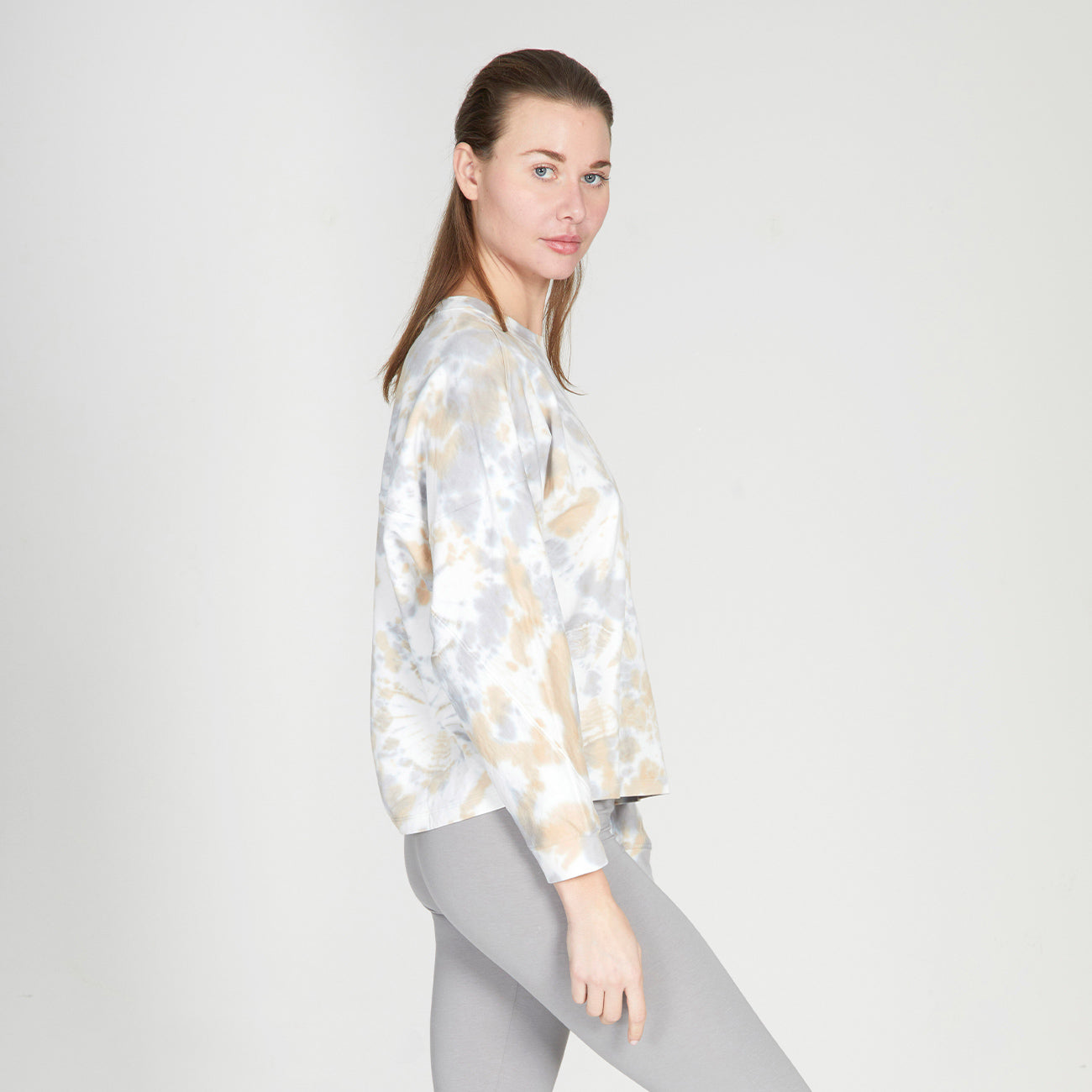 Sweater Harleen - Stone Sand Batik