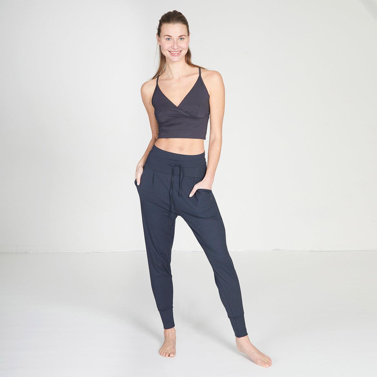 Yogahose Cosy - Anthracite Essential