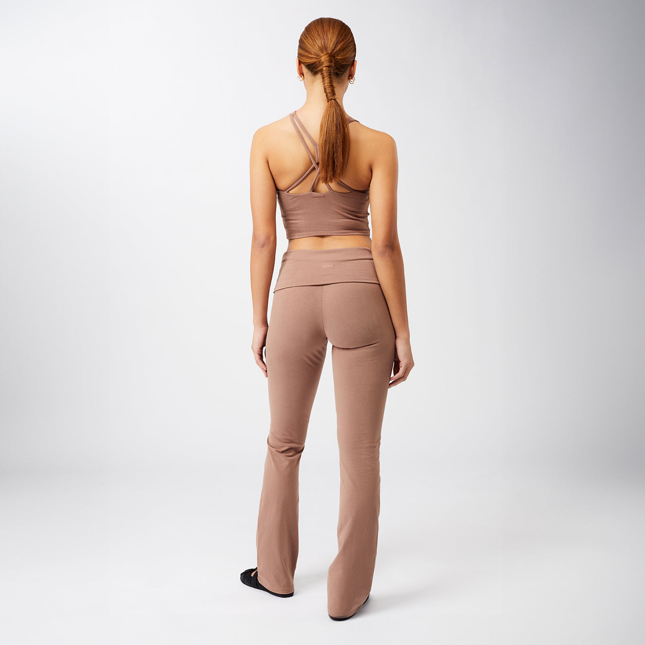 Yogahose Classic Rolldown - Cappuccino