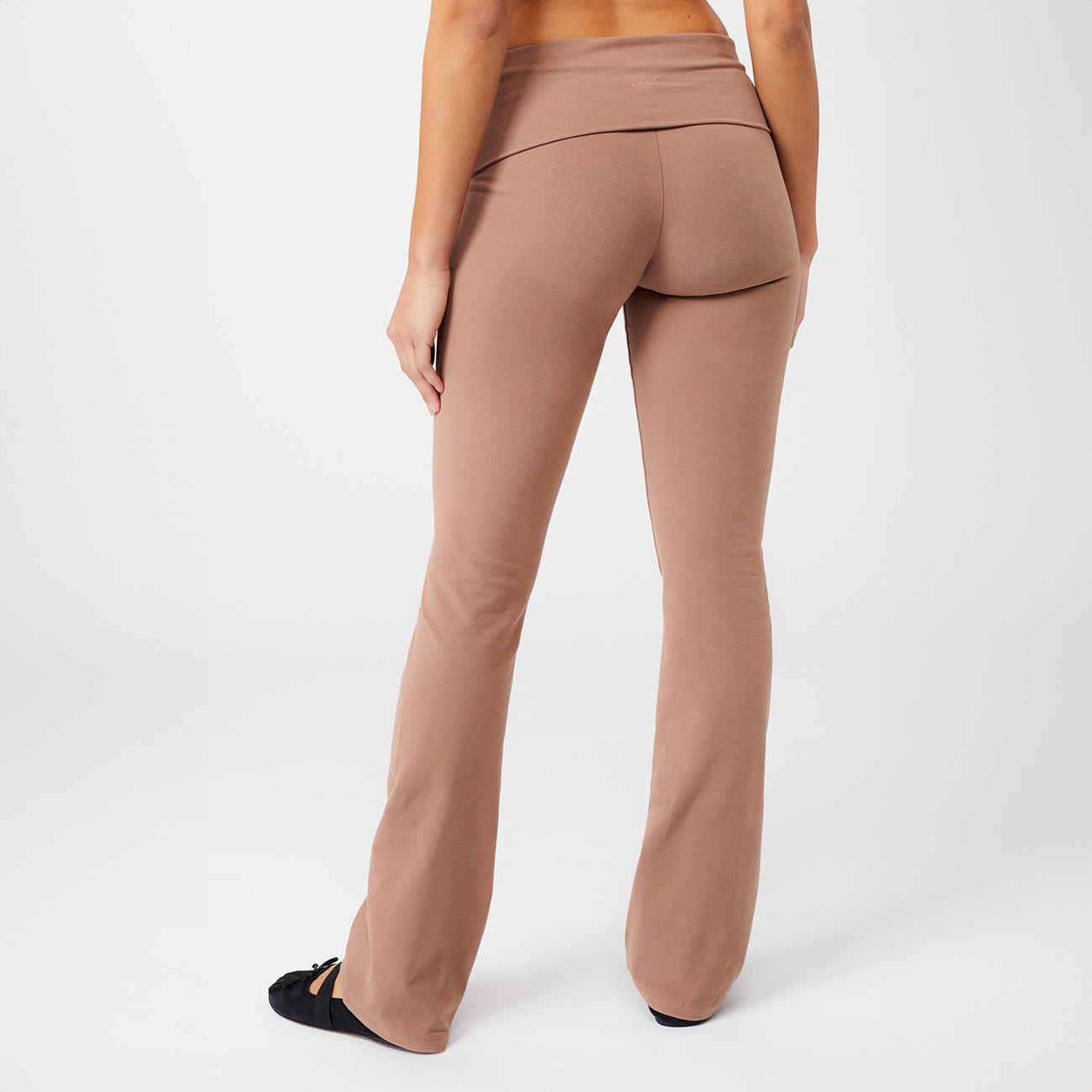 Yogahose Classic Rolldown - Cappuccino