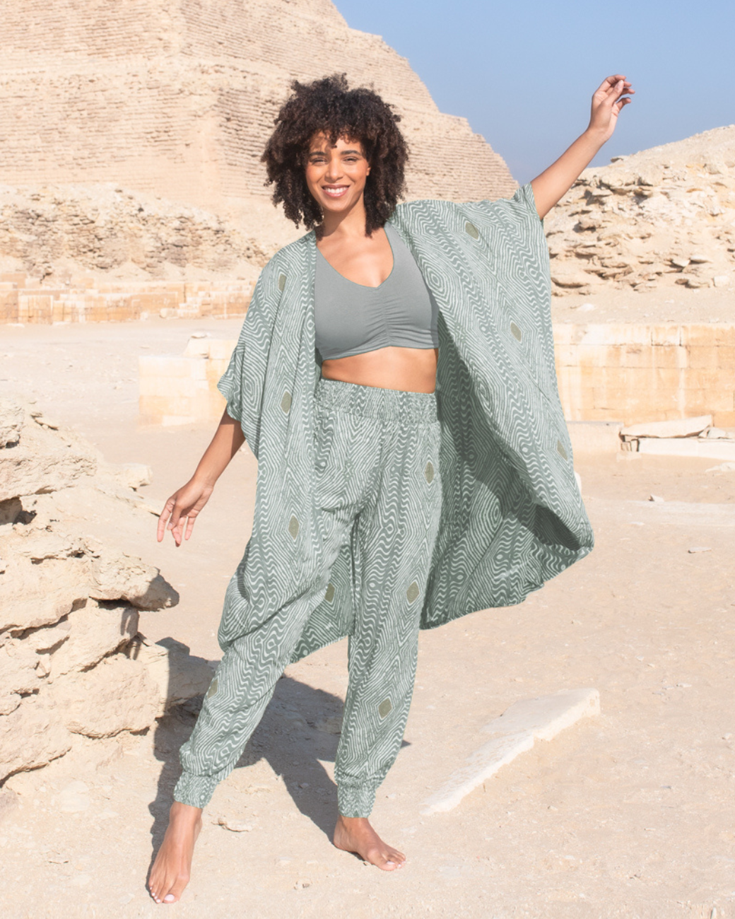 Yogahose Ananda - Zumba Agave