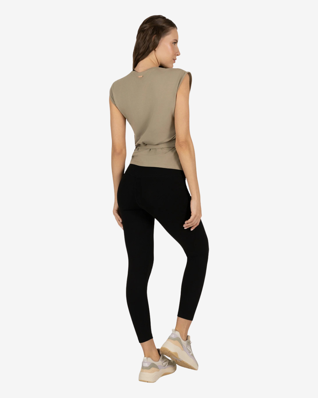 Aurora Wrap Top - Fern