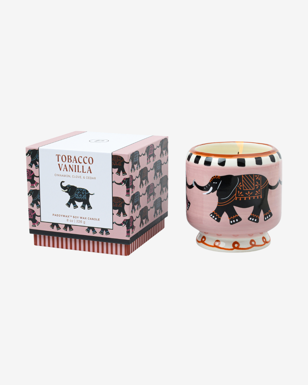Keramik-Duftkerze Elephant ‐ Tobacco & Vanilla