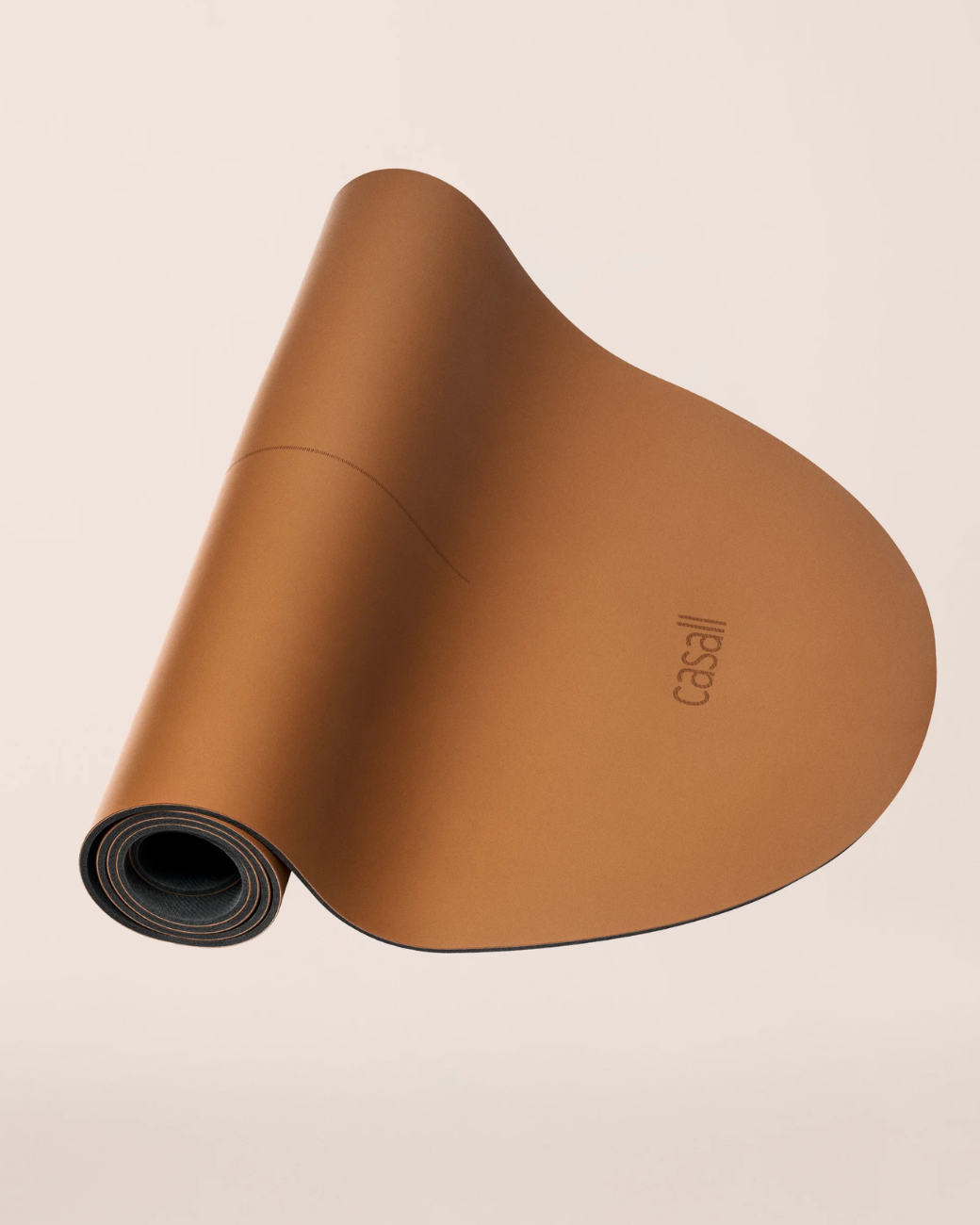 Yoga mat Grip & Cushion III Oval 5mm Matte - Vintage Brown