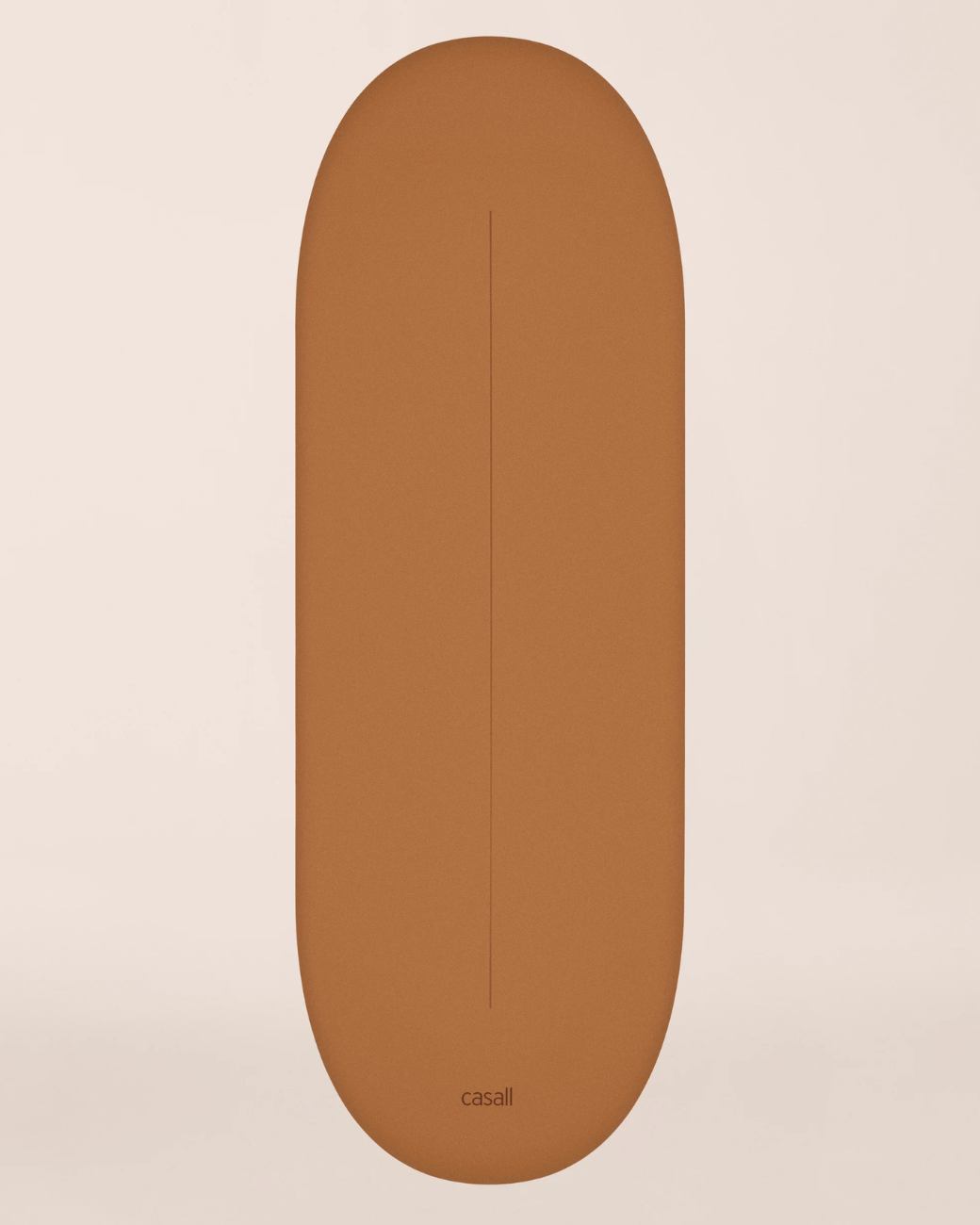 Yoga mat Grip & Cushion III Oval 5mm Matte - Vintage Brown