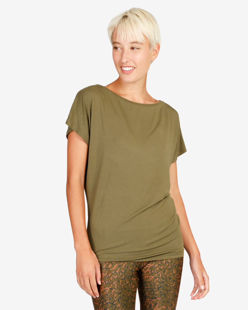 Cosy Tee olive