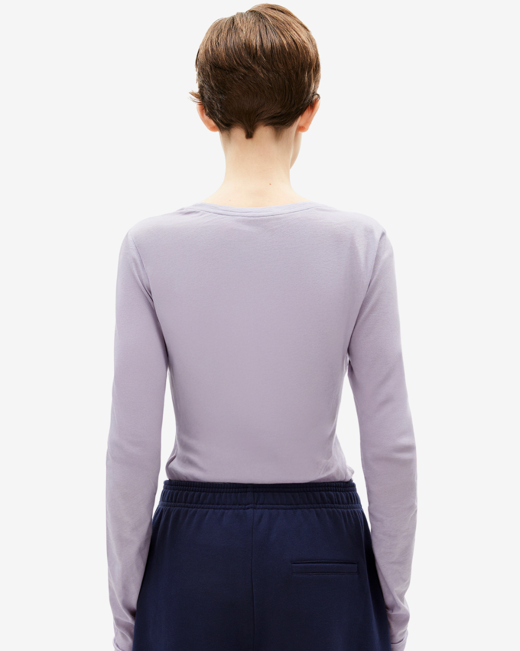 Langarmshirt Einiaara Soft - Frozen Lavender