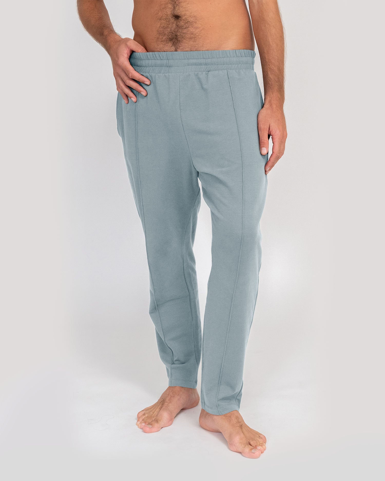 Stone Blue - Model Product Shot Front