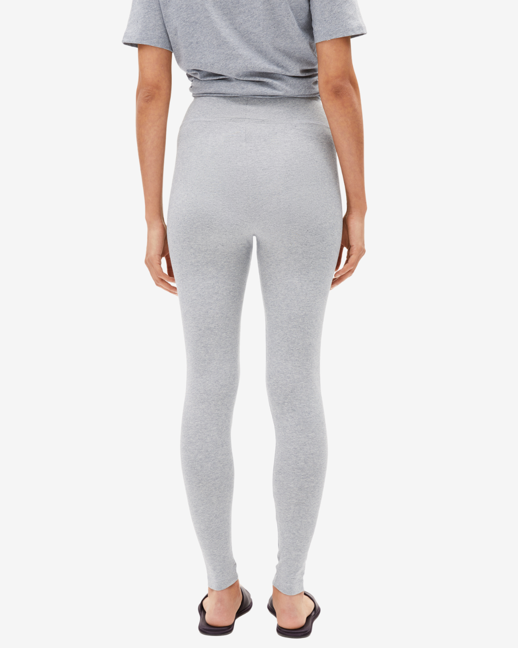 Leggings FARIBAA - Silver Melange