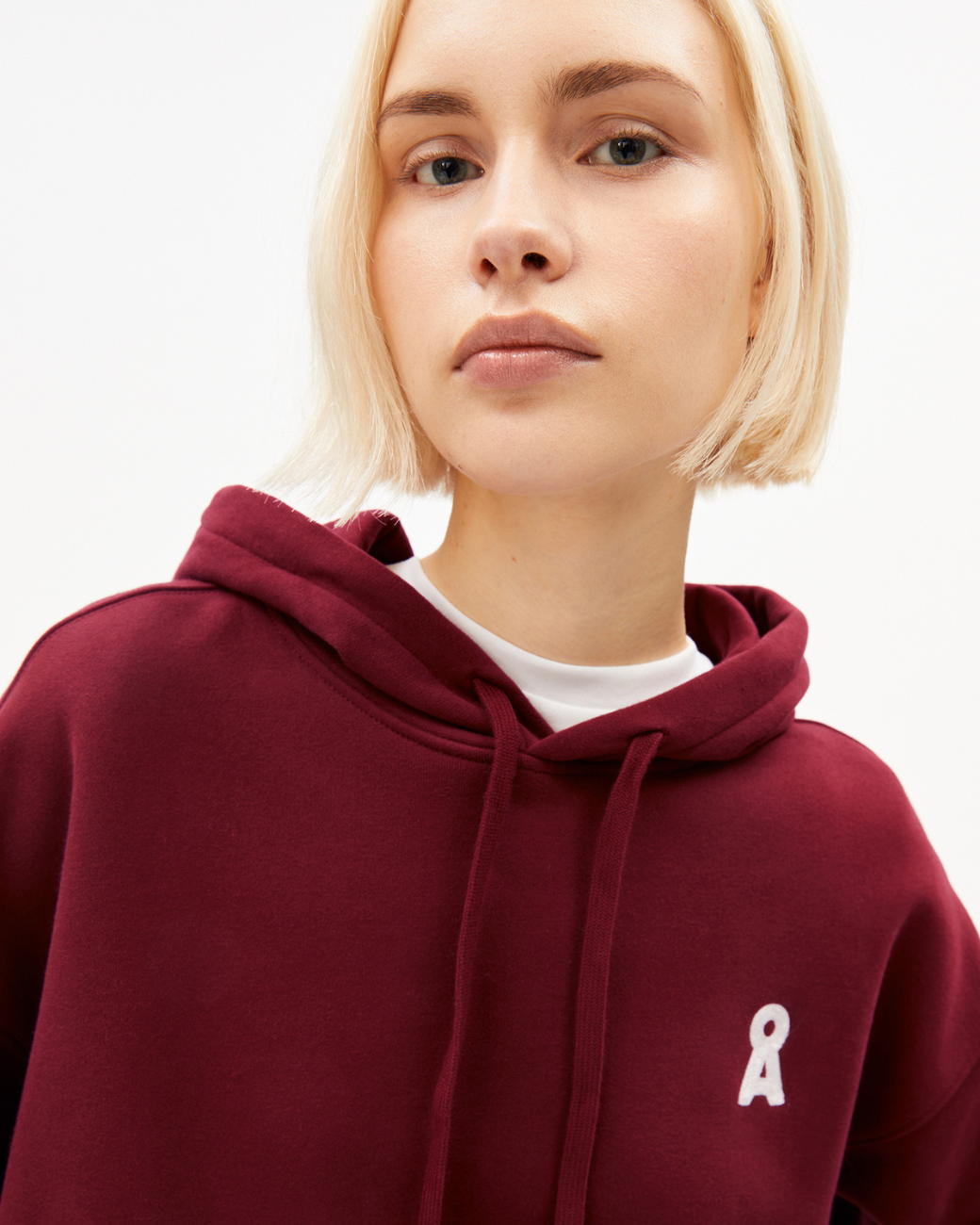 ICONIC Å FRANCISARAA Sweater - Velvet red