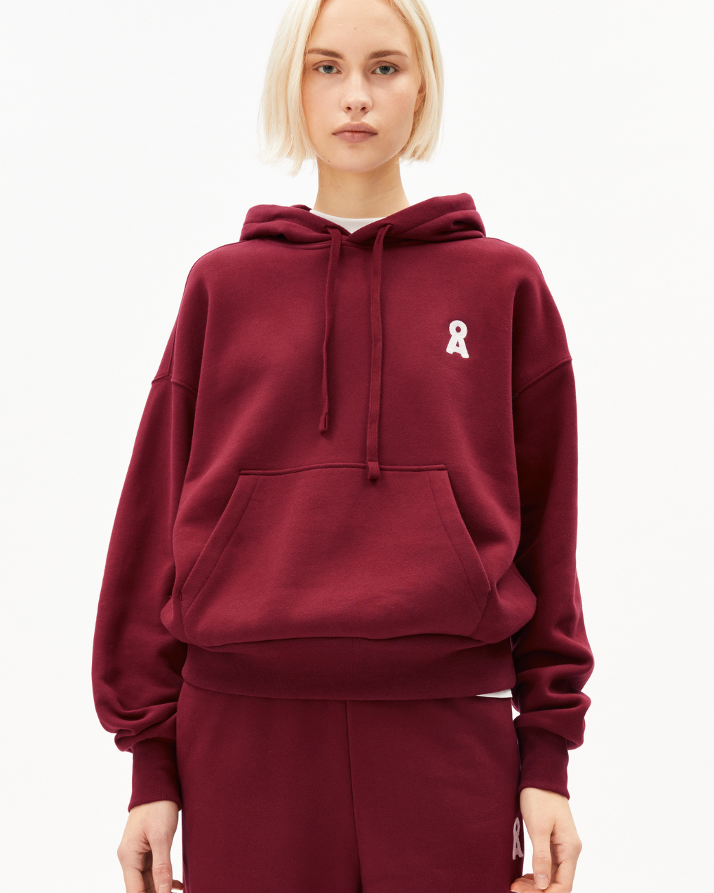 ICONIC Å FRANCISARAA Sweater - Velvet red