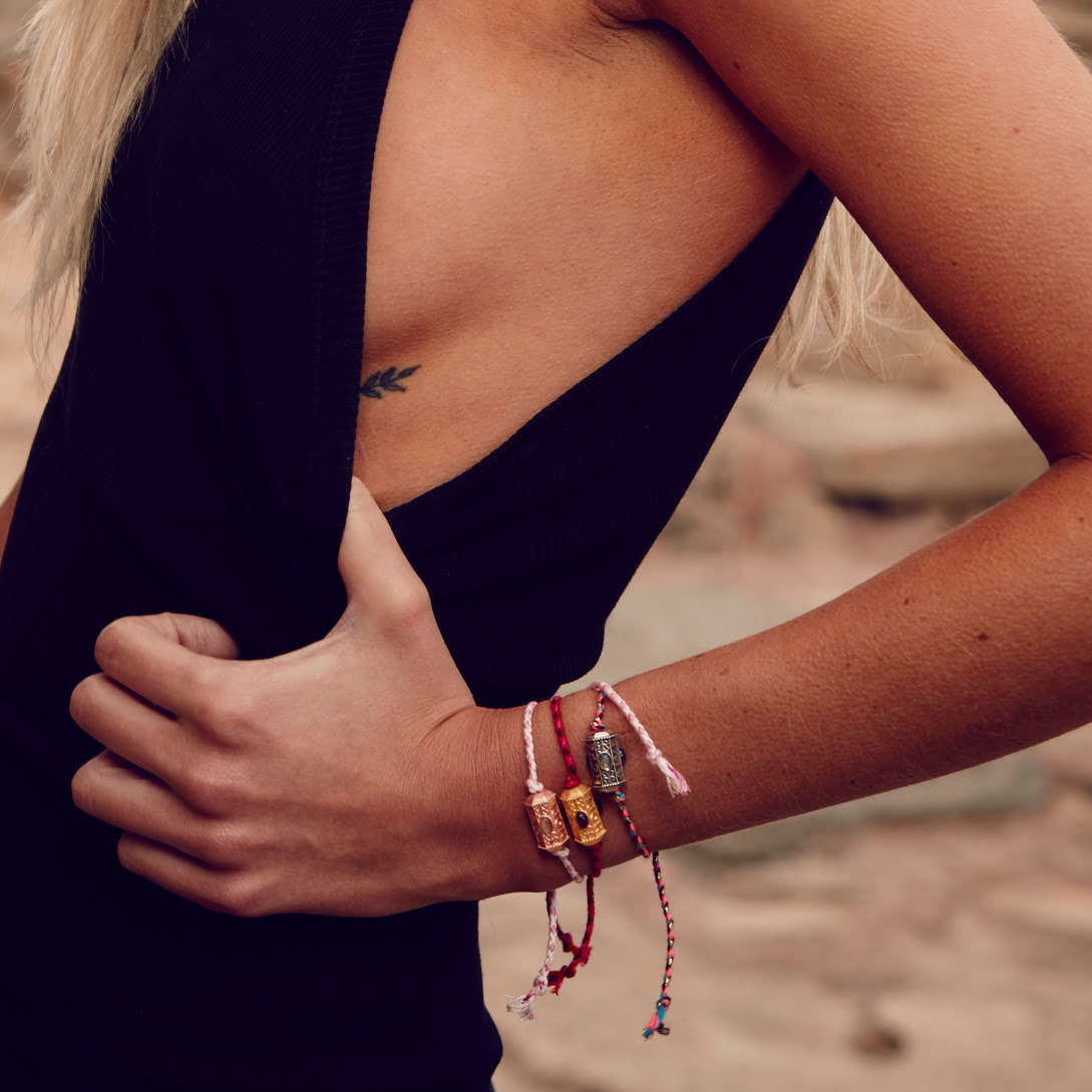 Give, Love & Hope Happy Armband - Roségold