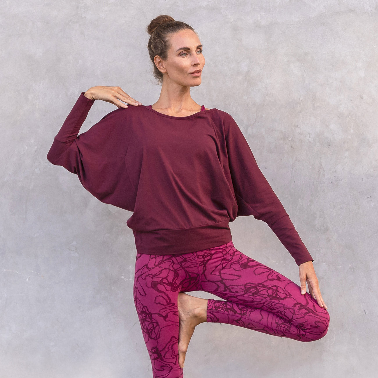 Sweater Sara - Burgundy