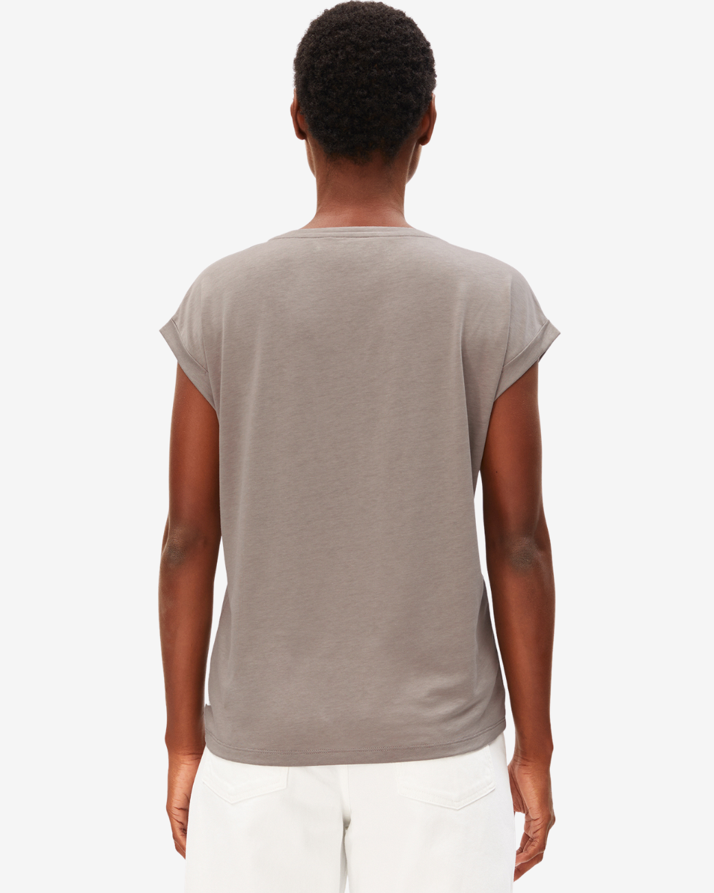 T-Shirt JILAANA - seal grey