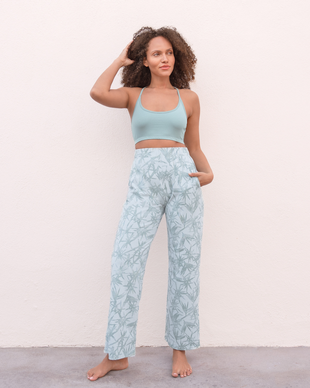 Yogahose Kairo Cotton - Duskblue