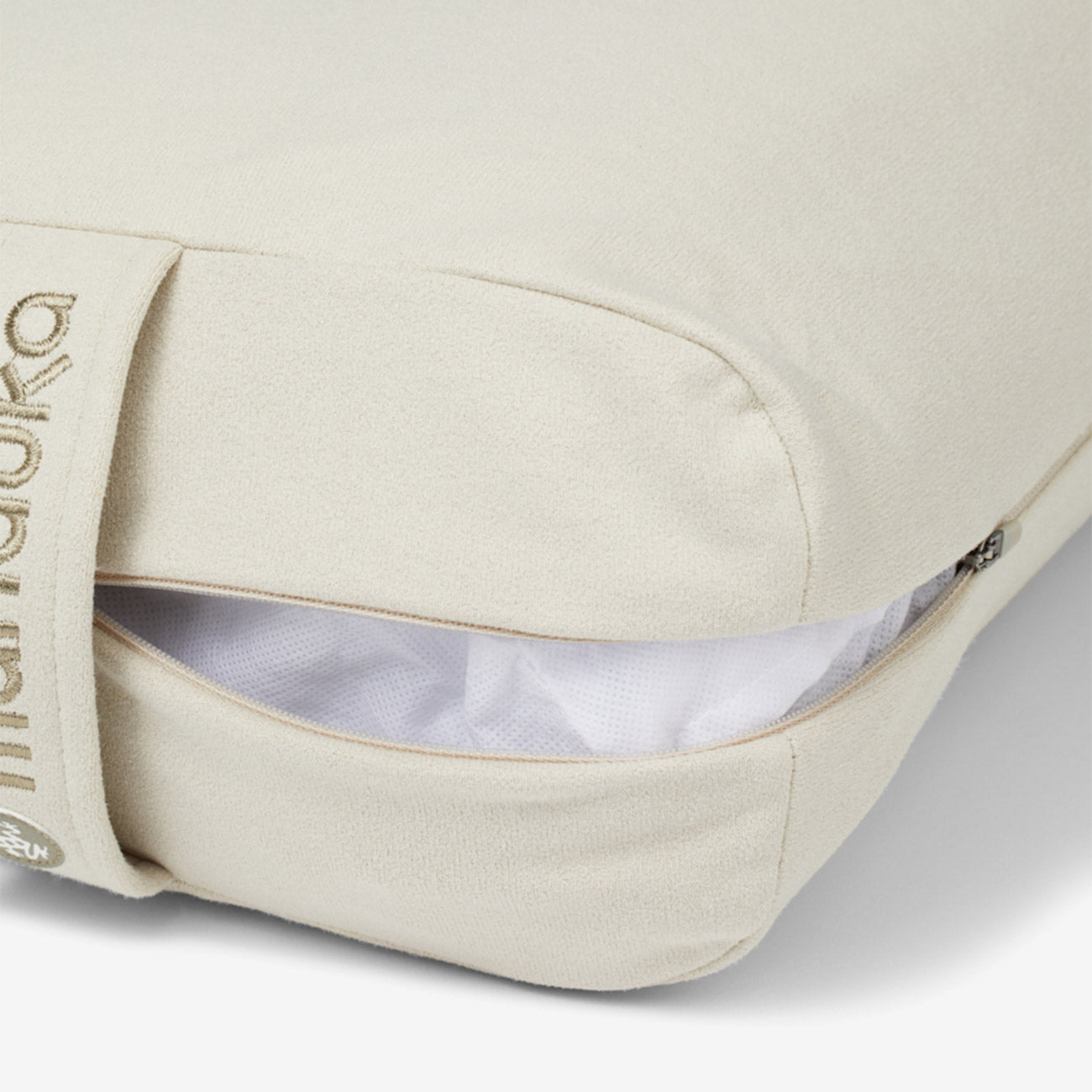 Manduka Yoga Bolster Eckig - Sand