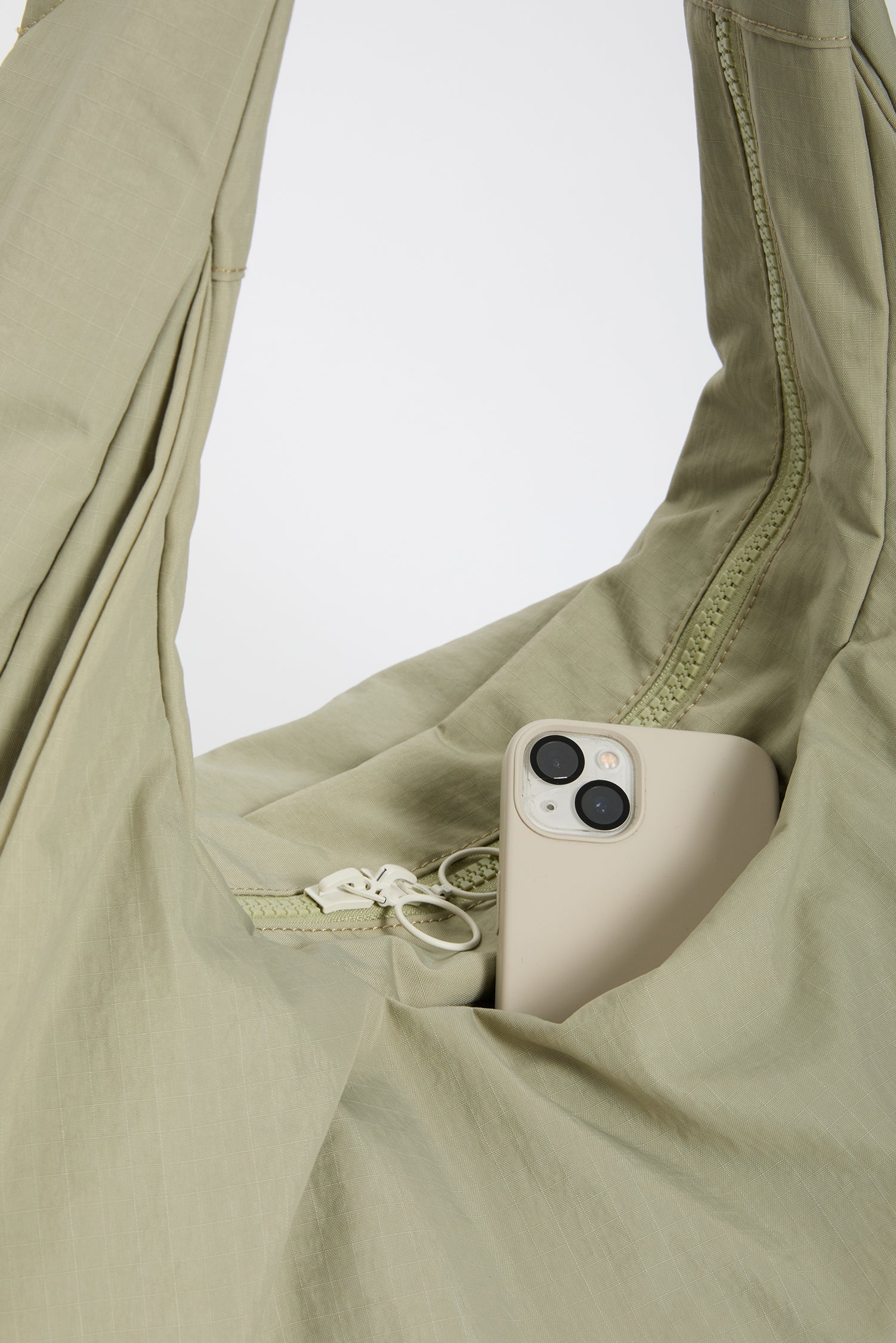 Moon Bag AADA - Pale Olive