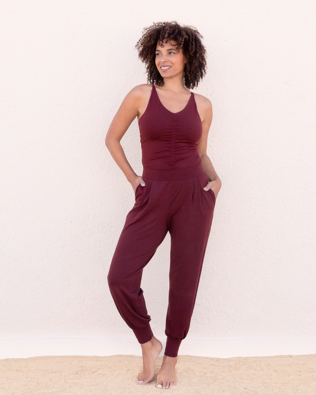 Top Nicole - Burgundy