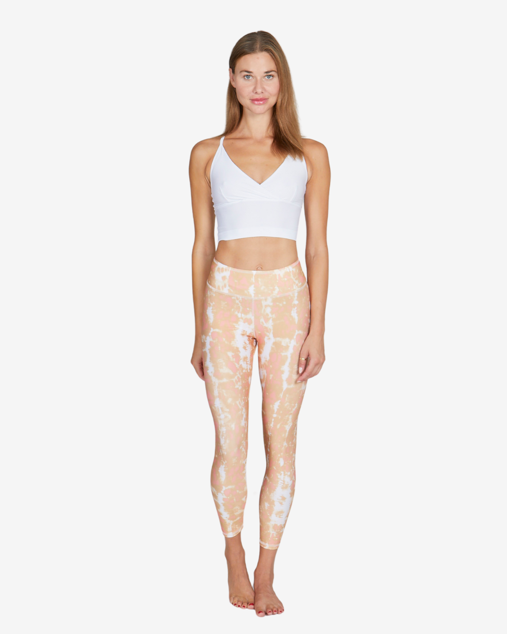 Lux Crop Top - Solid White