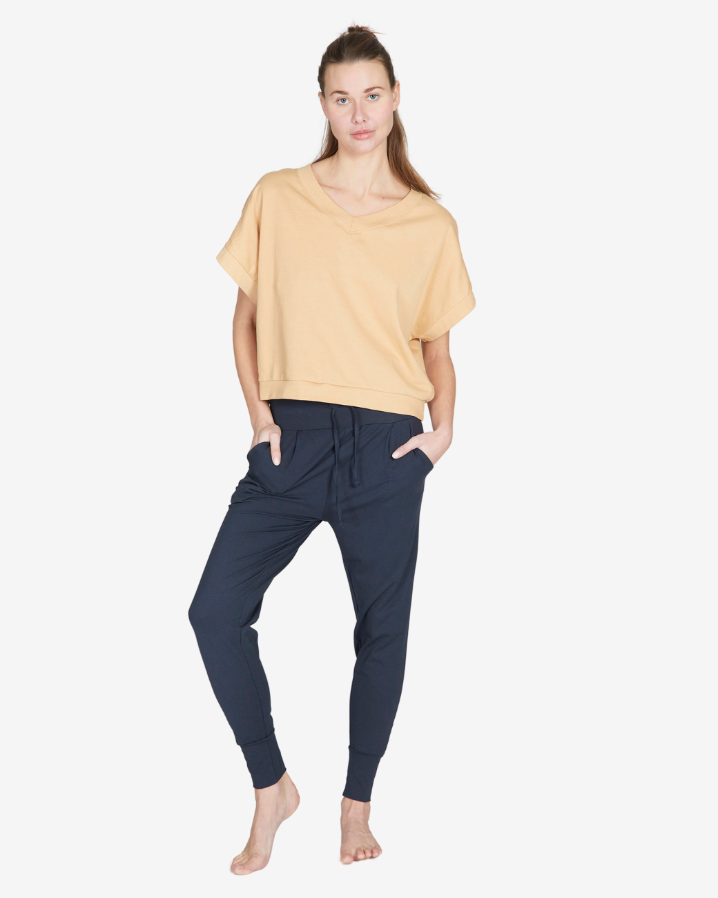 Yogahose Cosy - Anthracite Essential