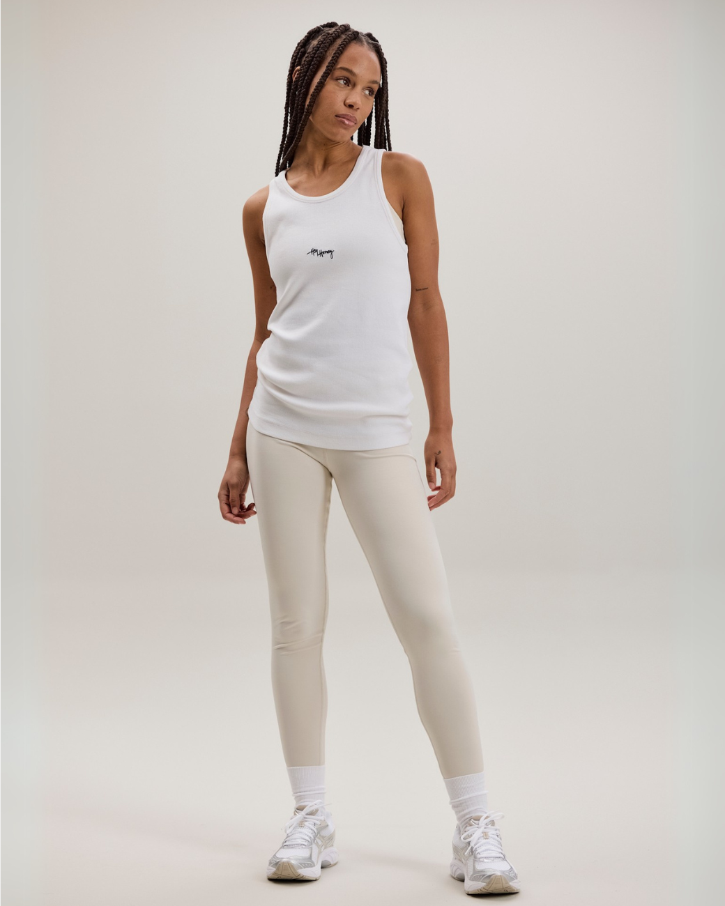 Rib Tank - White
