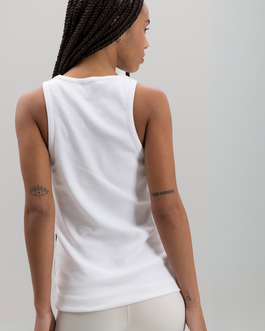 Rib Tank - White