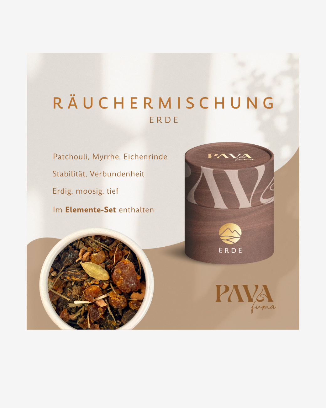 Element Erde Räuchermischung