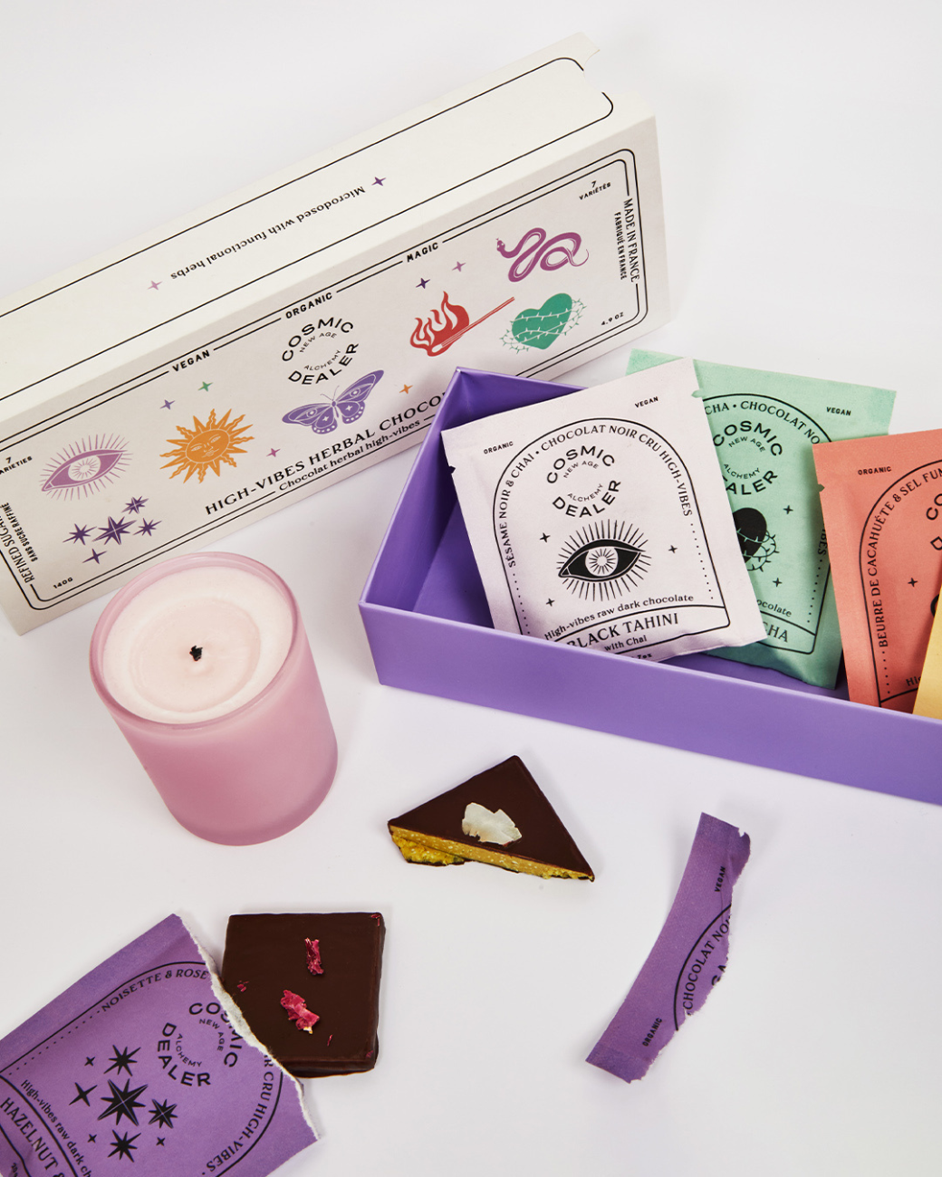 7 Chakra Schokoladenpralinen