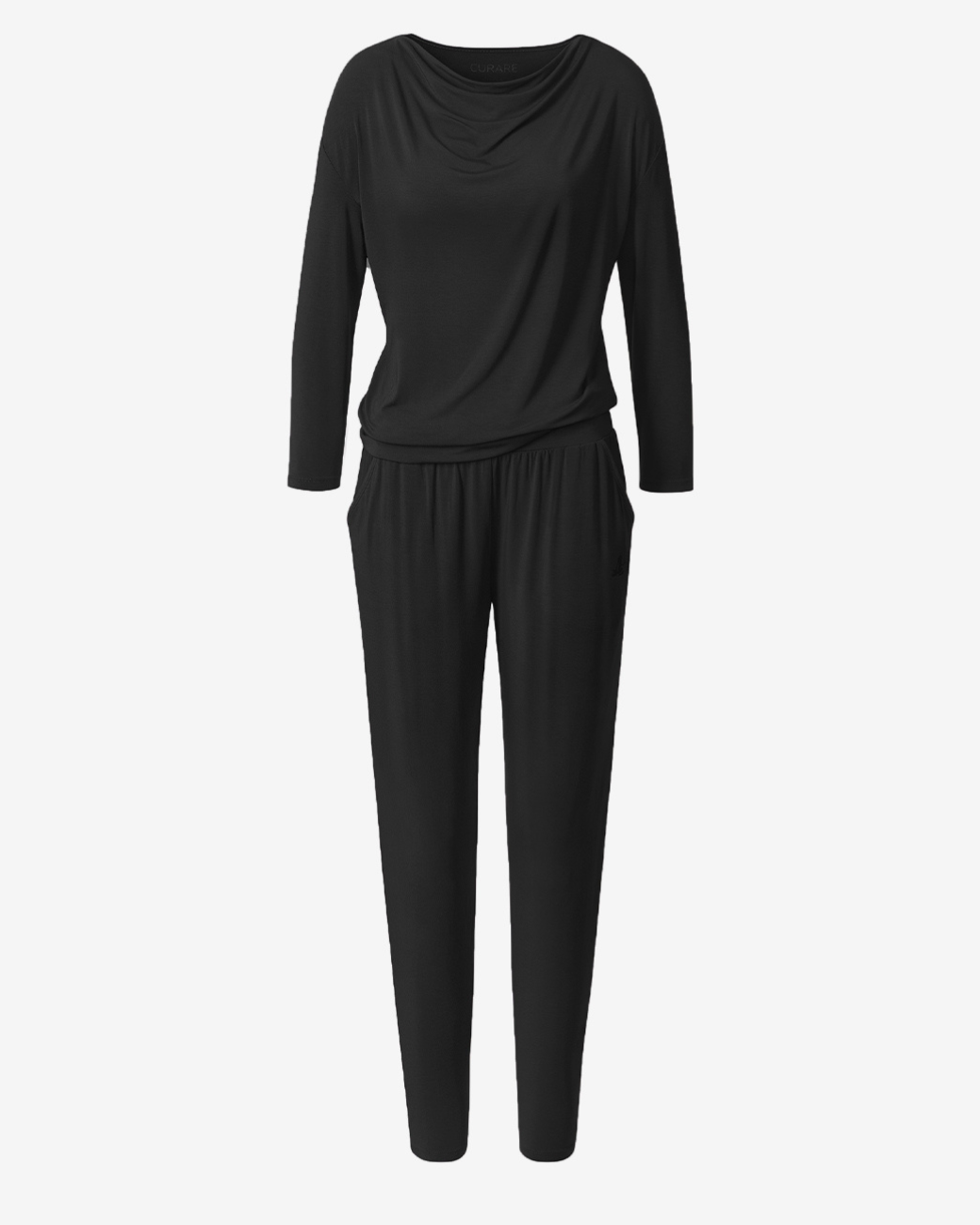 Jumpsuit Waterfall - Black