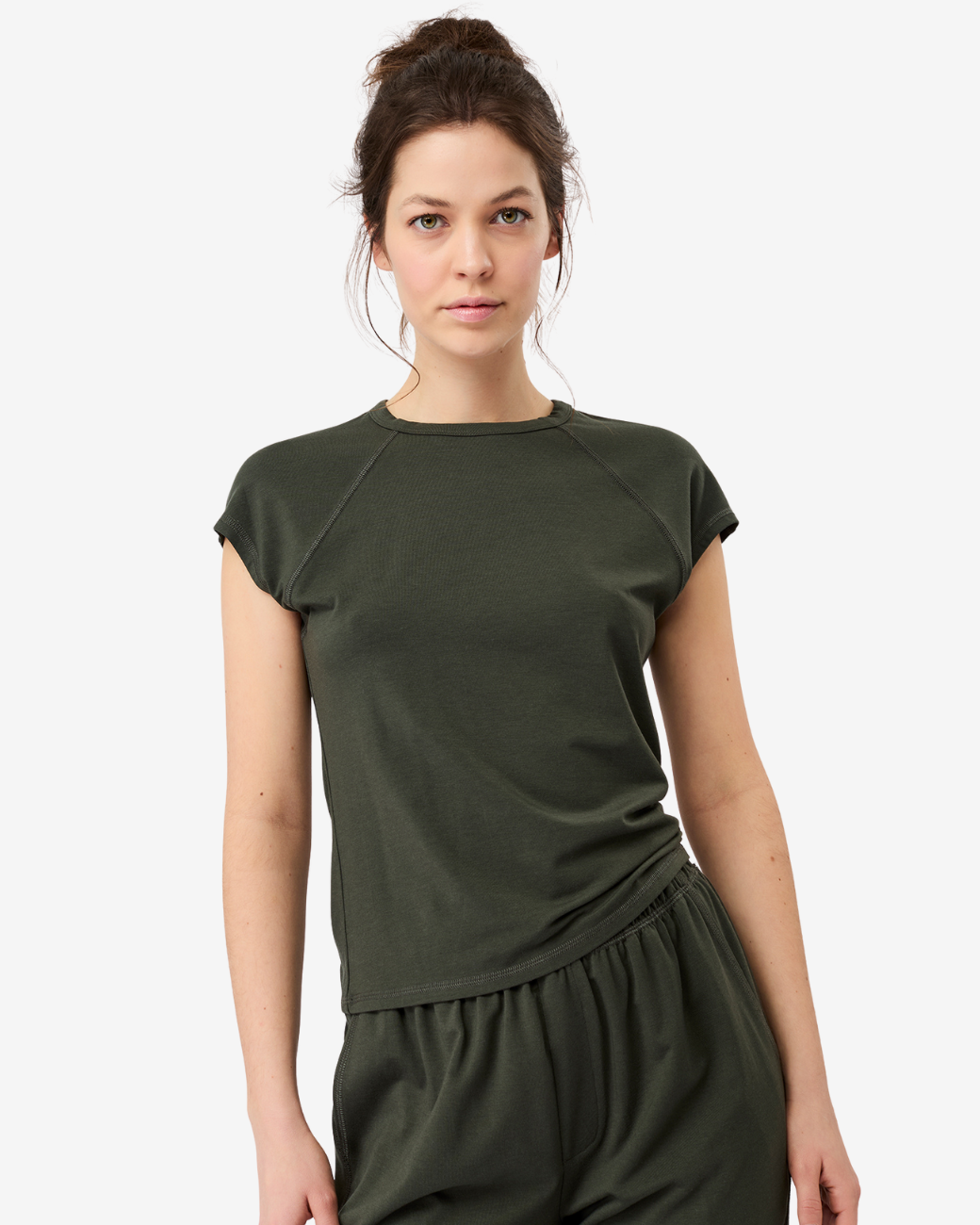Slim Fit T-Shirt Dark Olive