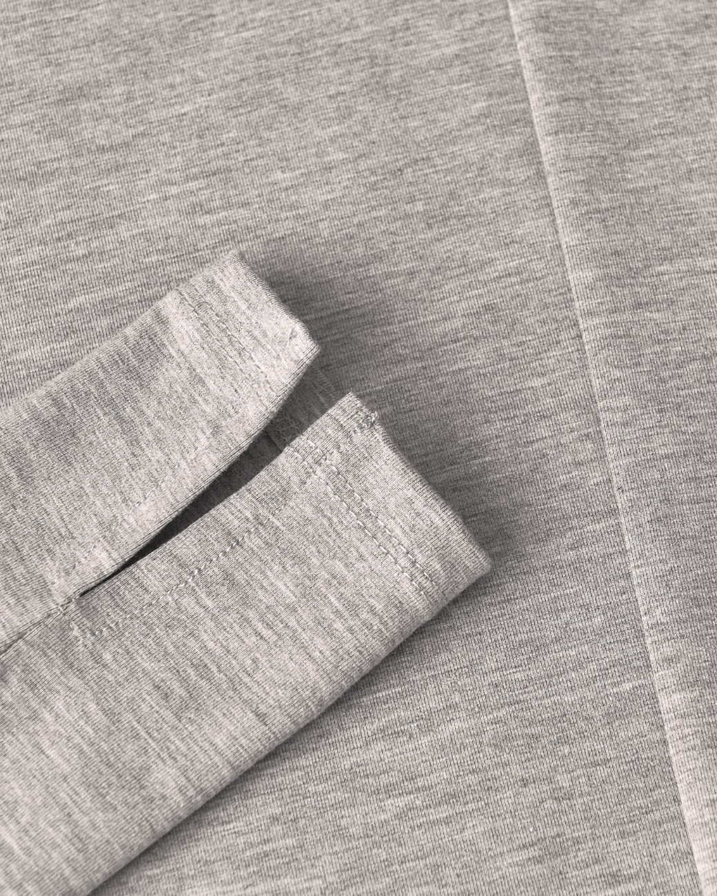Sublime Boatneck Long Sleeve Grey Melange