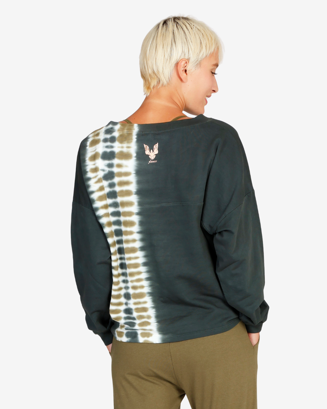 Batik Sweater seaweed