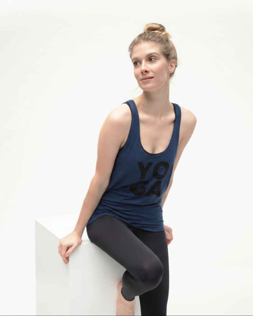 Kismet Yoga Tank Aja Blue