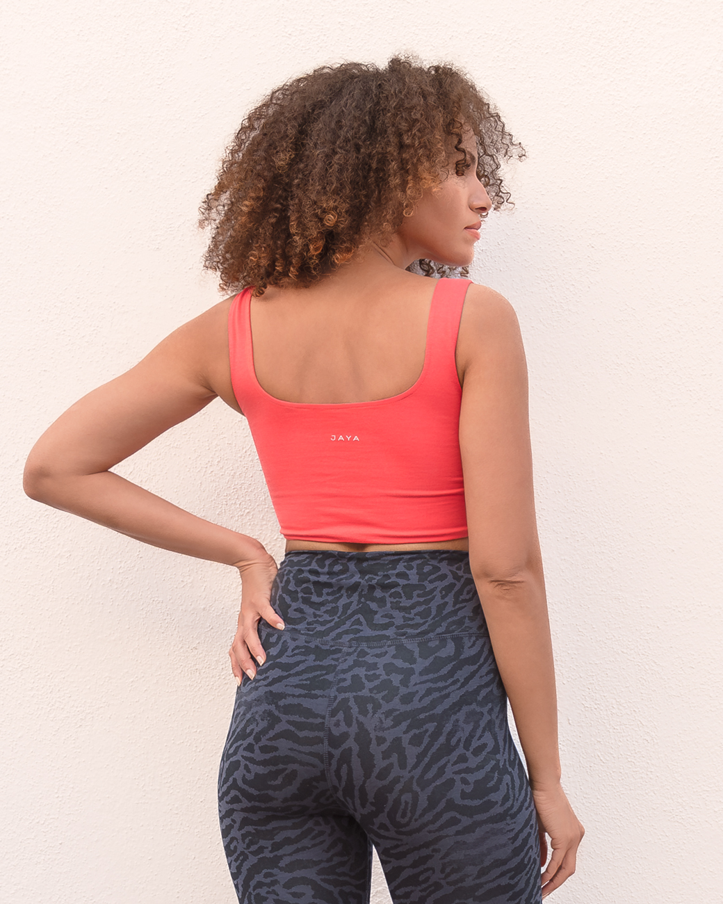 Croptop Josie - Hibiscus