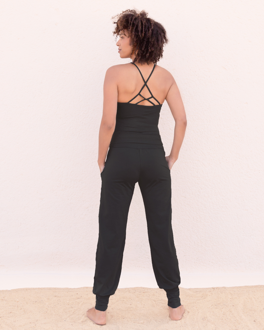 Top Manu Tencel - Black