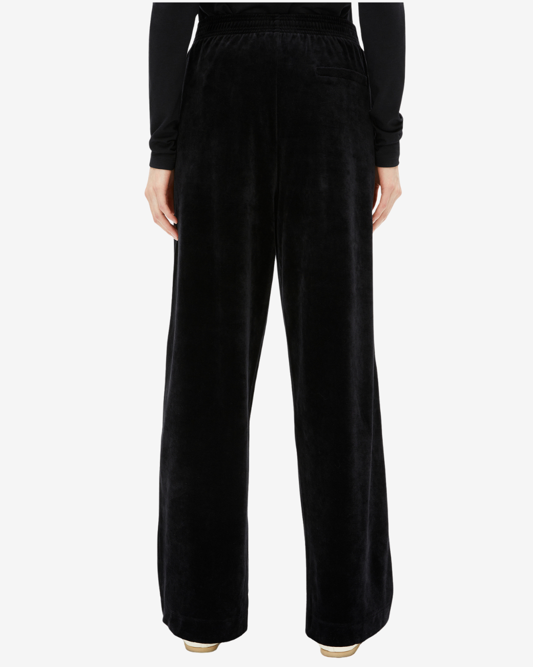 VATINAA VELVET  Jerseyhose Black