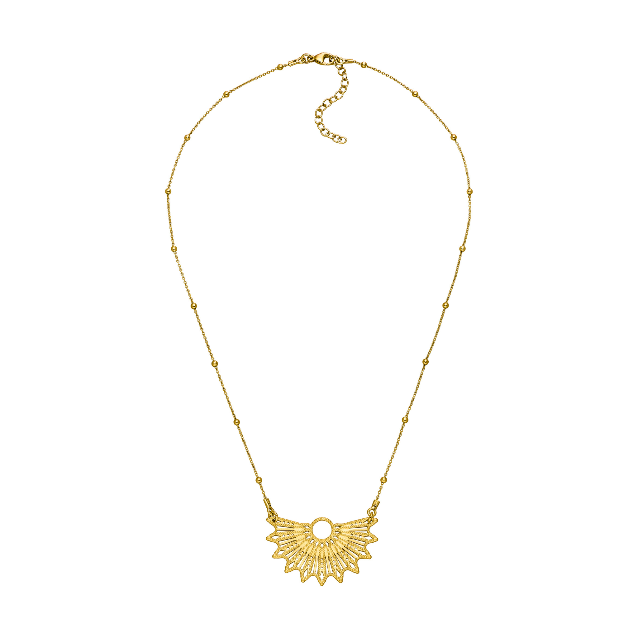 Feine Transformations-Kette Inner Light Gold – Styling am Hals – Hoffnungsträger
