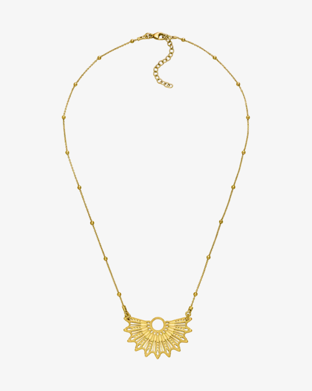 Feine Transformations-Kette Inner Light Gold – Styling am Hals – Hoffnungsträger