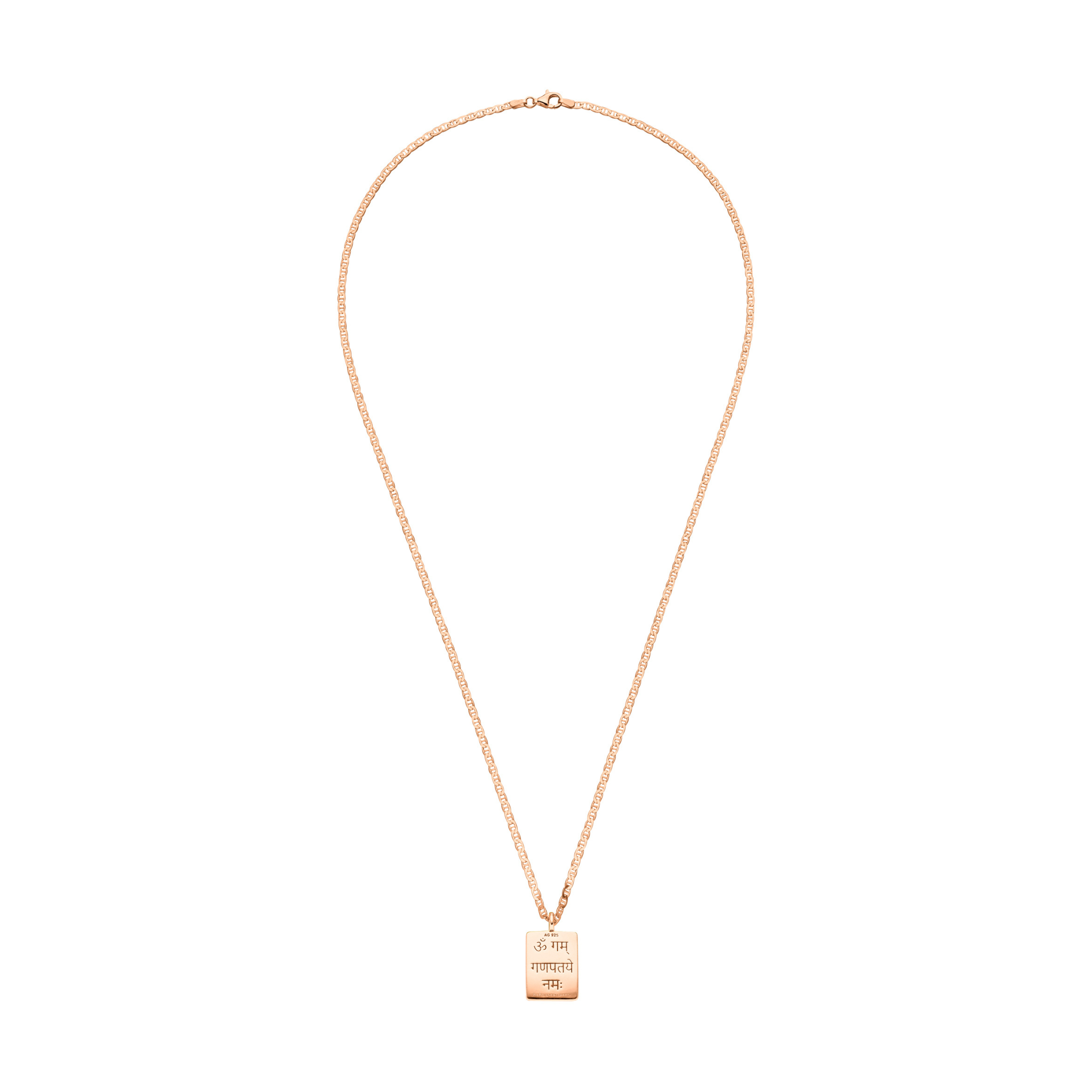 Ganesha Kette Amulett Optimist Roségold – Mood Shot – Hoffnungsträger
