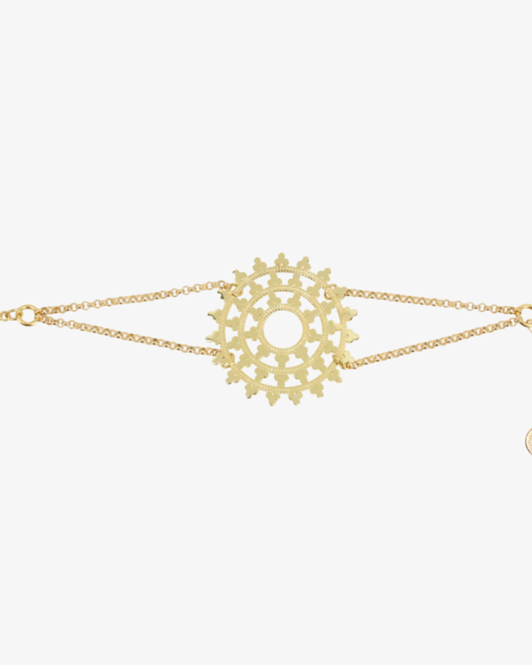 Karma Armband Wheel of Karma Gold – Armband von Hoffnungsträger