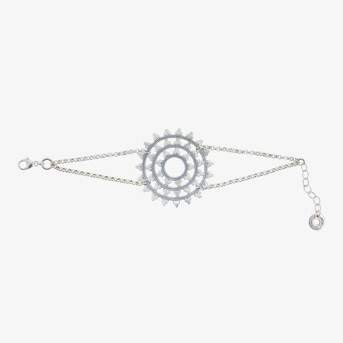 Karma Armband Wheel of Karma Silber – Armband von Hoffnungsträger