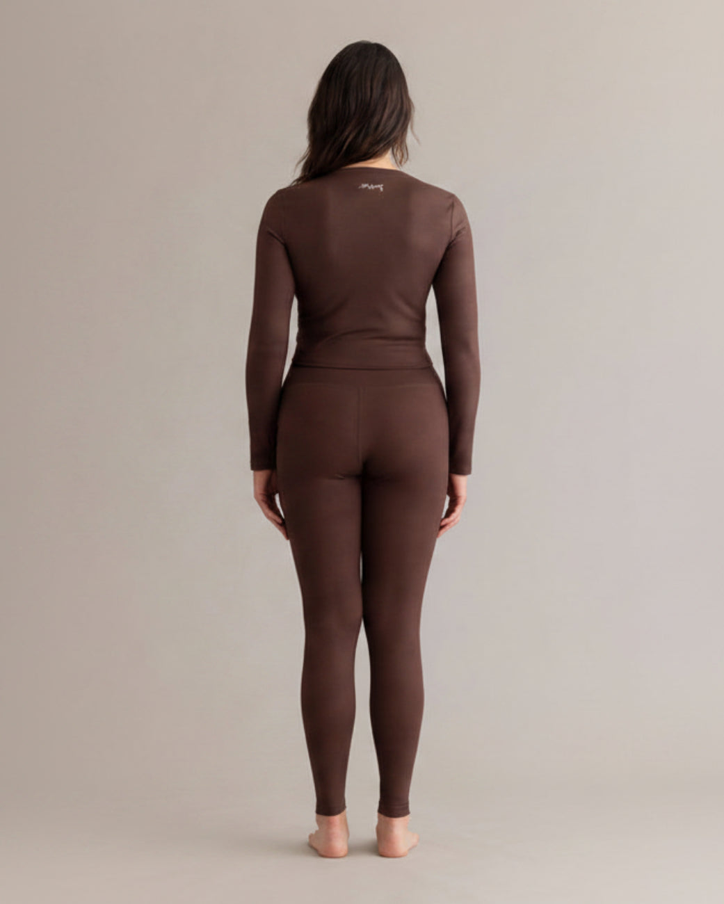 Leggings Always Dressed Soft Brown – Studioaufnahme – Hey Honey